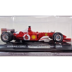 Ferrari F2002 2002 1:24 scale Ex Mag Diecast Model Grand Prix Car