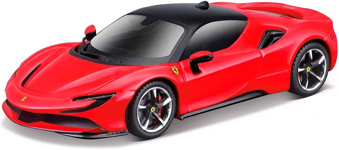 Burago 1:18 2019 Ferrari SF90 Diecast Model Car Review