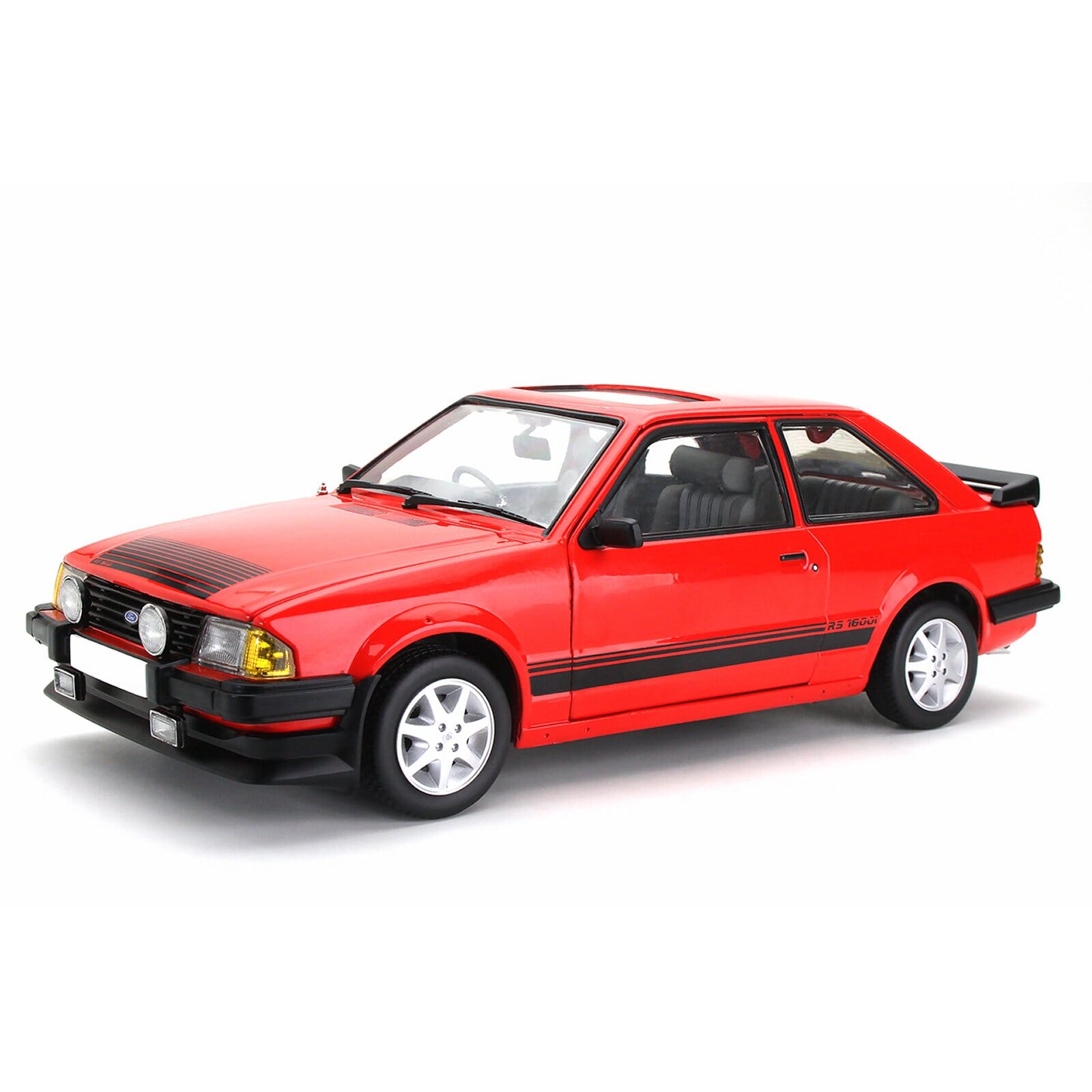 Ford Escort RS 1660i Diecast Model 1 18 scale Sunburst Red