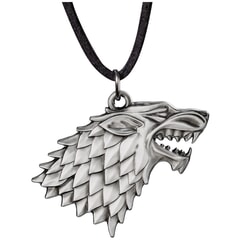 Stark Sigil Costume Pendant From Game Of Thrones in Silver