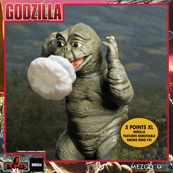 King Ghidorah Manilla Gorosaurus And Baragon Round 2 Figure Set From Godzilla