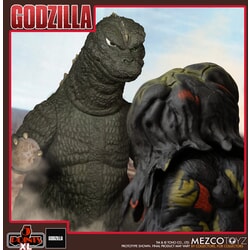 Godzilla Vs Hedorah 5 Points XL Figure Set From Godzilla