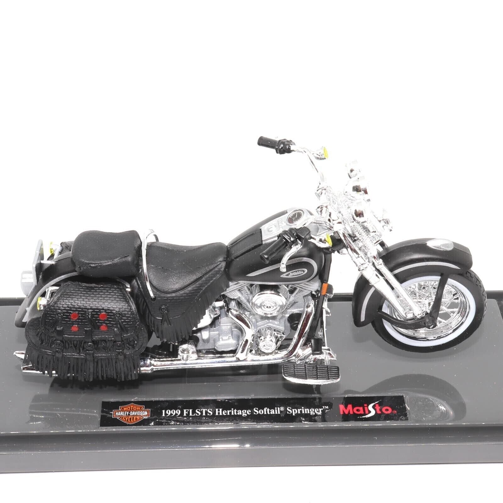 Harley Davidson FLSTS Heritage Softail Springer 1:18 scale
