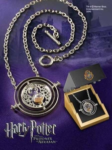 Time Turner in Sterling Silver Necklace from Harry Potter and The Prisoner of Azkaban - Noble Collection NN7878