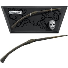 Bellatrix Lestrange Wand and Mini Mask With Wall Display Wand From Harry Potter