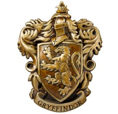 Gryffindor Crest Wall Plaque from Harry Potter - Noble Collection NN7742