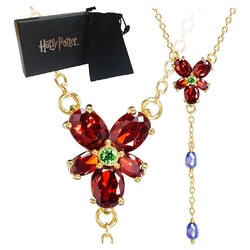 Hermione's Red Crystal Necklace Costume Replica from Harry Potter and The Deathly Hallows - Noble Collection NN1236