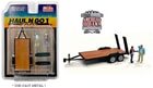 Haul N Go Set 1 with Two Figures 1:64 scale Diorama Accessory by American Diorama in Black