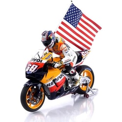 Honda RC211V with Figure and Flag Nicky Hayden World Champion 2006 1:12 scale Minichamps Diecast Model Motorcycle