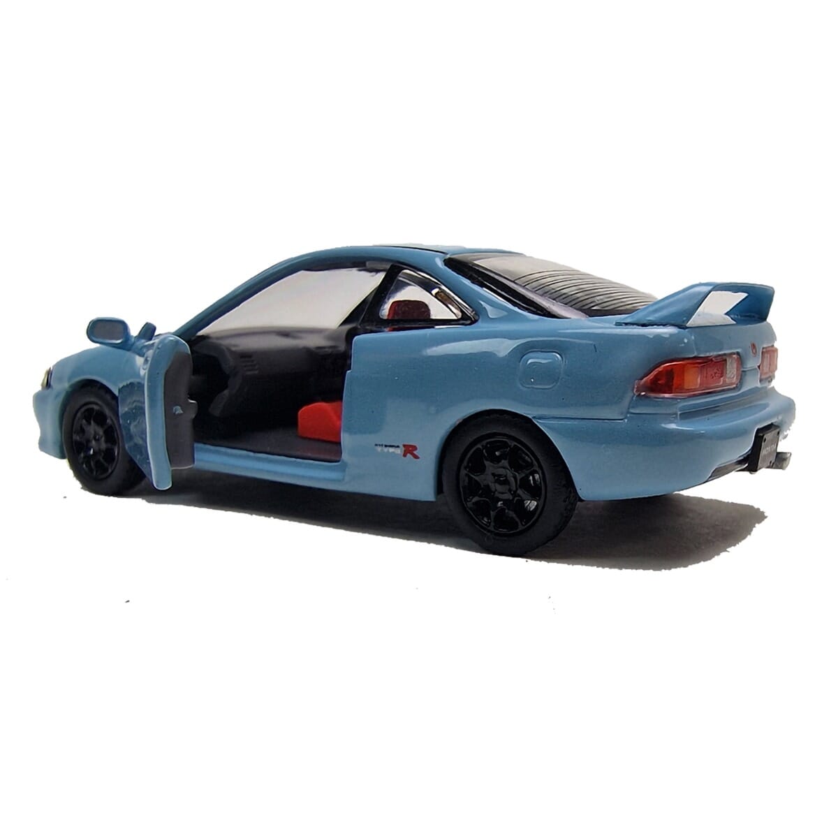 Honda Integra TYpe R DC2 Diecast Model 1 64 scale Blue Gray