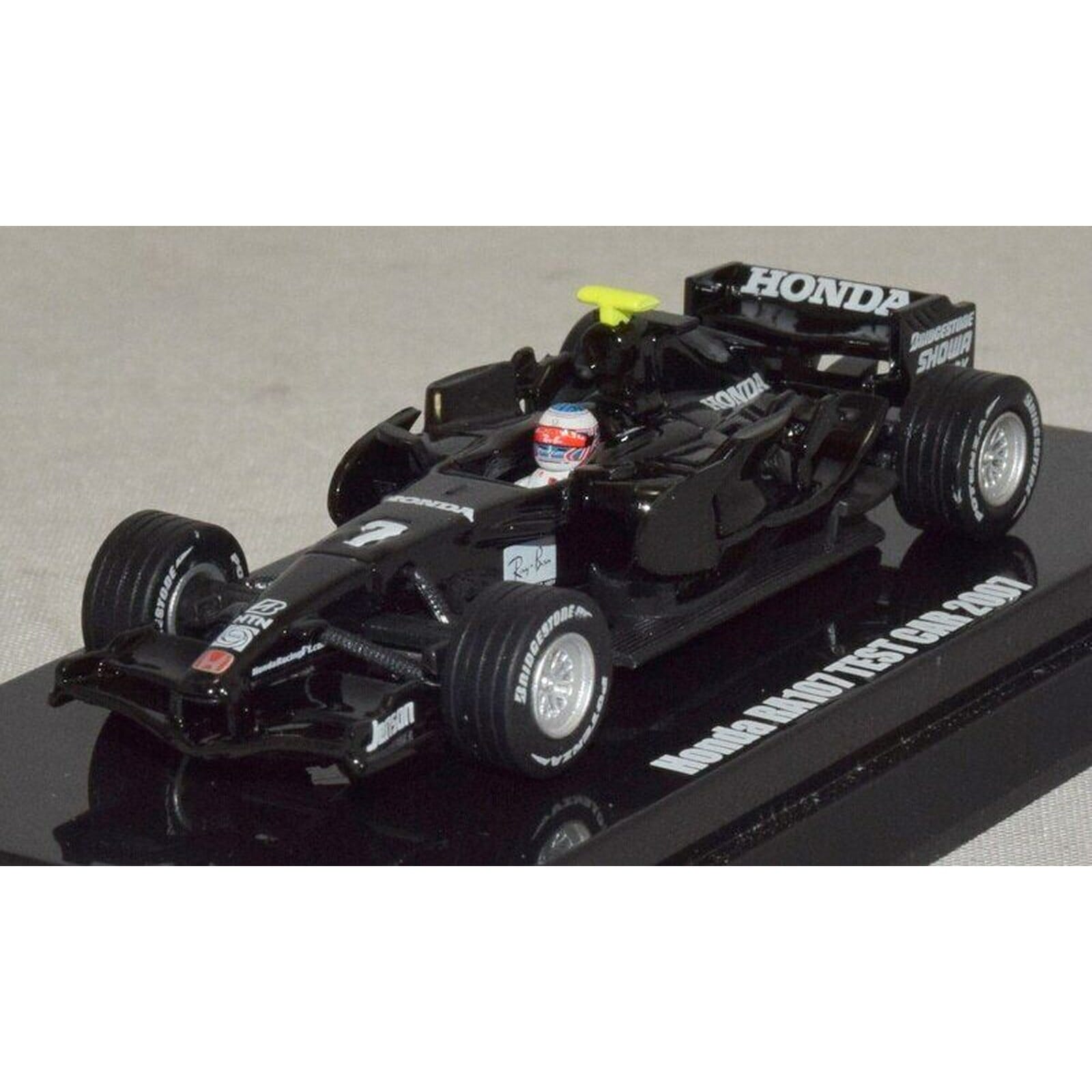 Honda RA107 Test Car Diecast Model 1:64 scale Black Kyosho