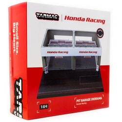 Honda Racing Pit Garage in White/Red