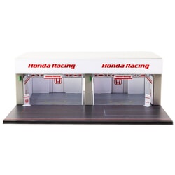 Honda Racing Pit Garage in White/Red