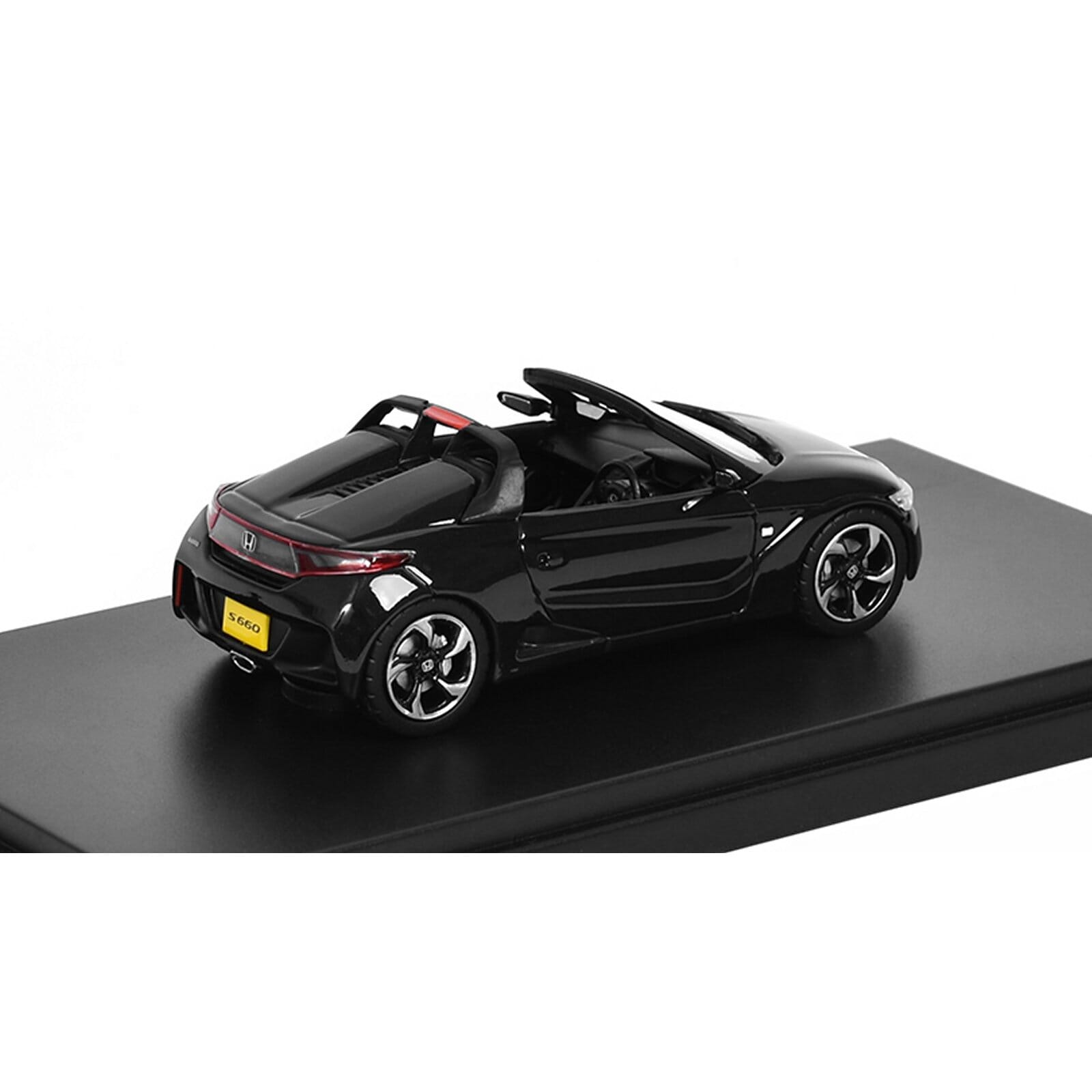 Honda S660 1:43 scale Diecast Model Car by Ebbro in Black