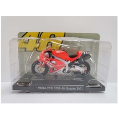 Honda VTR 1000 8 Hour Suzuka 2001 1:18 scale Ex Mag Diecast Model Motorcycle