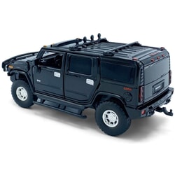Hummer H2 (With Working Lights and Sound) in Black