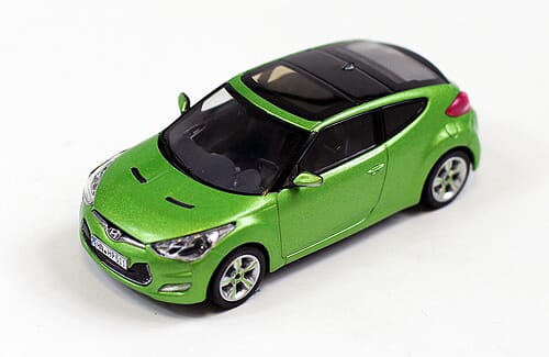 Hyundai veloster diecast store model car