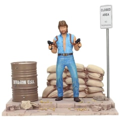 Matt Hunter Deluxe Edition With Diorama Set Statue from Invasion U.S.A. - SD Distribution 20076
