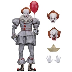 Pennywise Ultimate Edition Poseable Figure from It (2017) - NECA 45461-DAMAGEDITEM