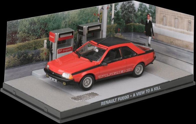 1:43 Diecast Model Car DY086 Renault Fuego James Bond 007 A View to a Kill 