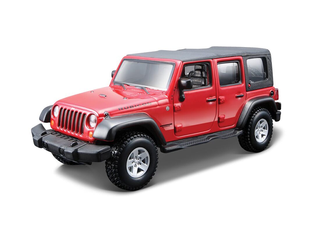 Jeep Wrangler Rubicon Kit in Red