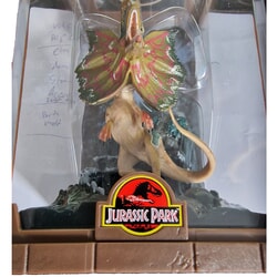 Dilophosaurus Figure From Jurassic Park (Damaged Item)