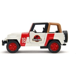Jeep Wrangler From Jurassic World in White/Red