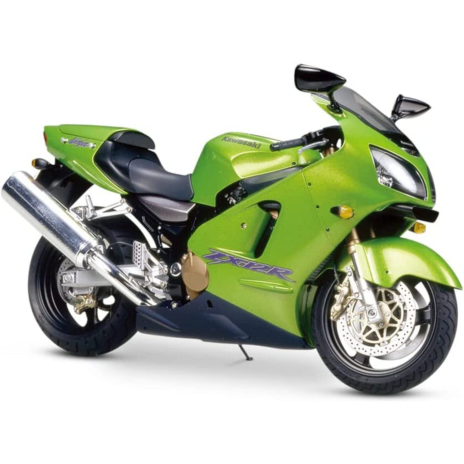 Kawasaki Z1000 Diecast Model 1:18 scale Green Welly