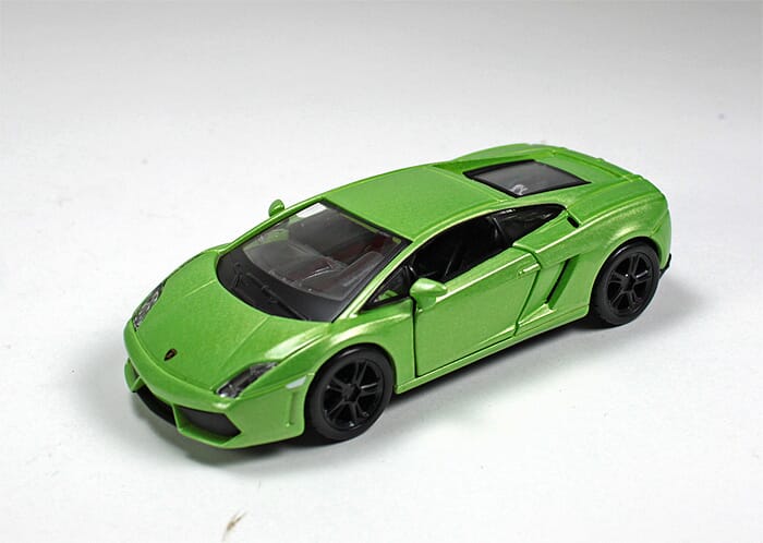 Lime green cheap lamborghini toy car