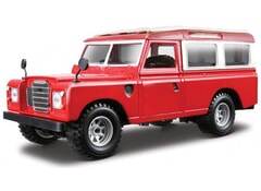 Land Rover Series II Diecast Model 1:24 scale Red Bburago