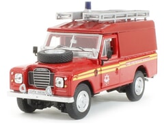 Land Rover Series III 109 Fire Engine 1:43 scale Cararama Diecast Model Van