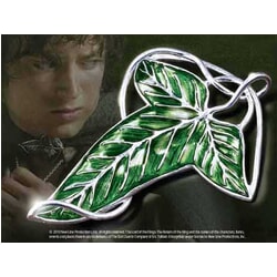 Elven Leaf Brooch from Lord Of The Rings Fellowship of the Ring - Noble Collection NN9229