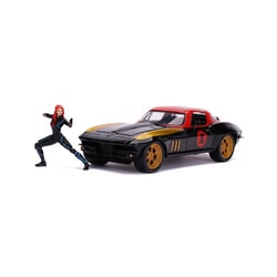 Chevrolet Corvette with Black Widow (1966) Kit from Marvel