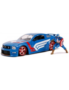 McLaren Mustang GT with Captain America (2006) Kit from Marvel