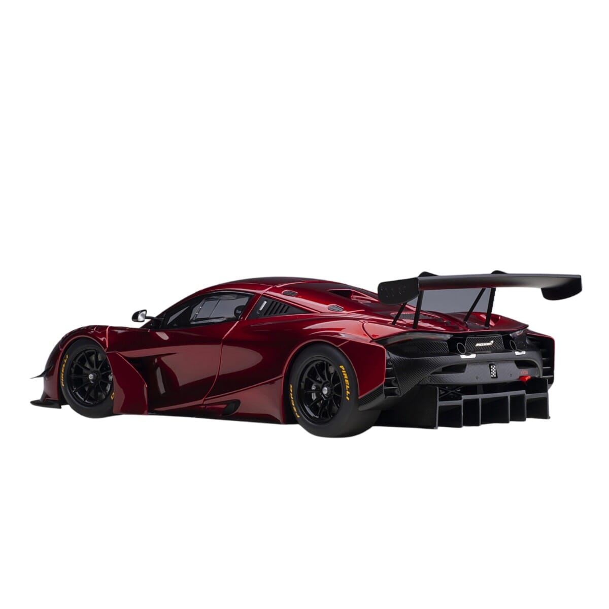 McLaren 720S GT3 Diecast Model 1 18 scale Volcano Red