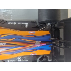 McLaren MCL35M Daniel Ricciardo (Damaged Item) (Abu Dhabi GP 2021) in Orange/Blue