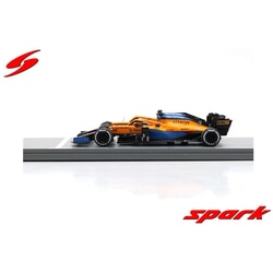 McLaren MCL35M Lando Norris (Ricciardo Winner and Norris 2nd Place Italian GP 2021) in Orange/Blue