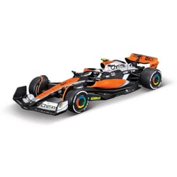 McLaren MCL60 Lando Norris (No.4 With Helmet British GP 2023) in Black/Orange