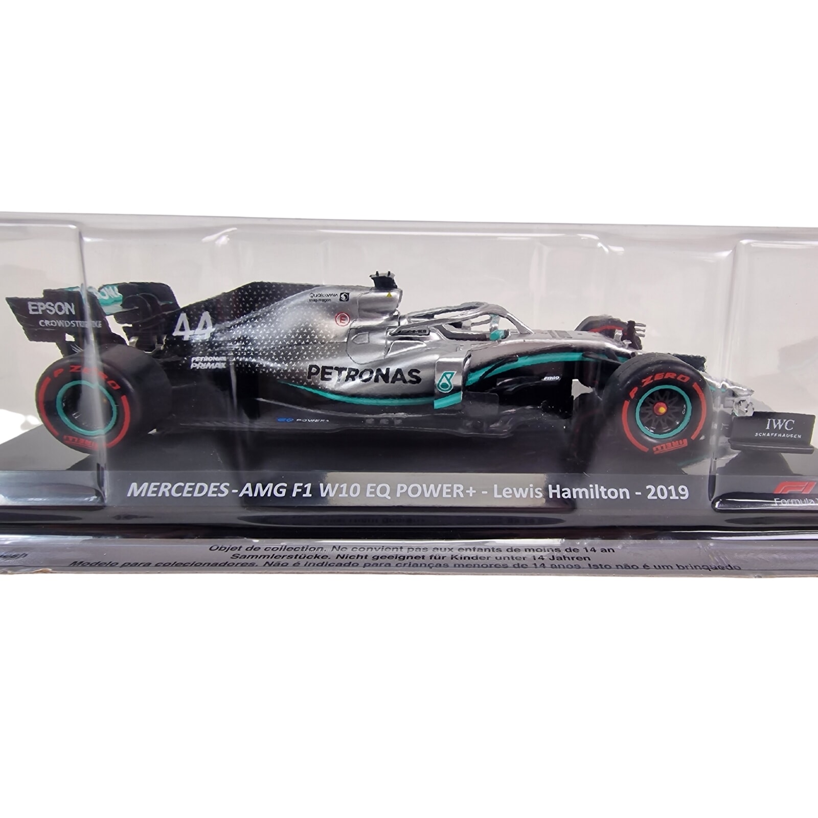 Modello Mercedes AMG Petronas F1 No.44 Lewis Hamilton 1:64