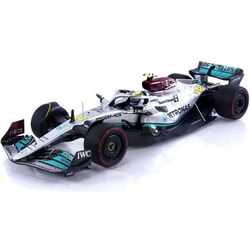 Mercedes Benz AMG Petronas W13 E Perfromance Lewis Hamilton (No.44 Spanish GP 2022) in Silver