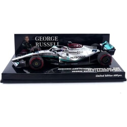 Mercedes Benz AMG Petronas George Russell (No.63 Bahrain GP 2022) in Silver