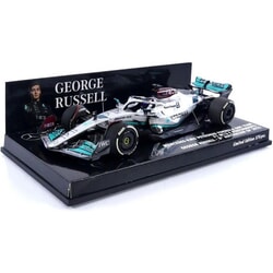 Mercedes Benz AMG W13 George Russell (No.63 3rd Australian GP 2022) in Silver