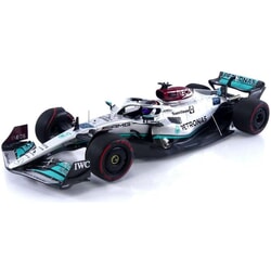 Mercedes Benz AMG W13 E Performance George Russell (No.63 Spanish GP 2022) in Silver