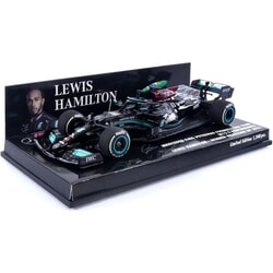 Mercedes Benz W12 E Performance Lewis Hamilton (Winner No.44 With Flag Brazilian GP 2021) in Black