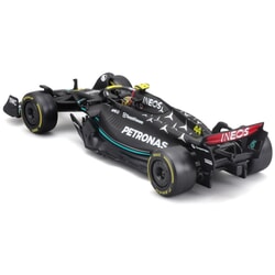 Mercedes Benz W14 Lewis Hamilton (No.44 With Helmet 2023) in Black