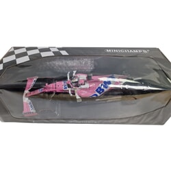 Mercedes BWT Racing Point Nico Hulkenberg (Damaged Item) (70th Anniversary 2020) in Pink