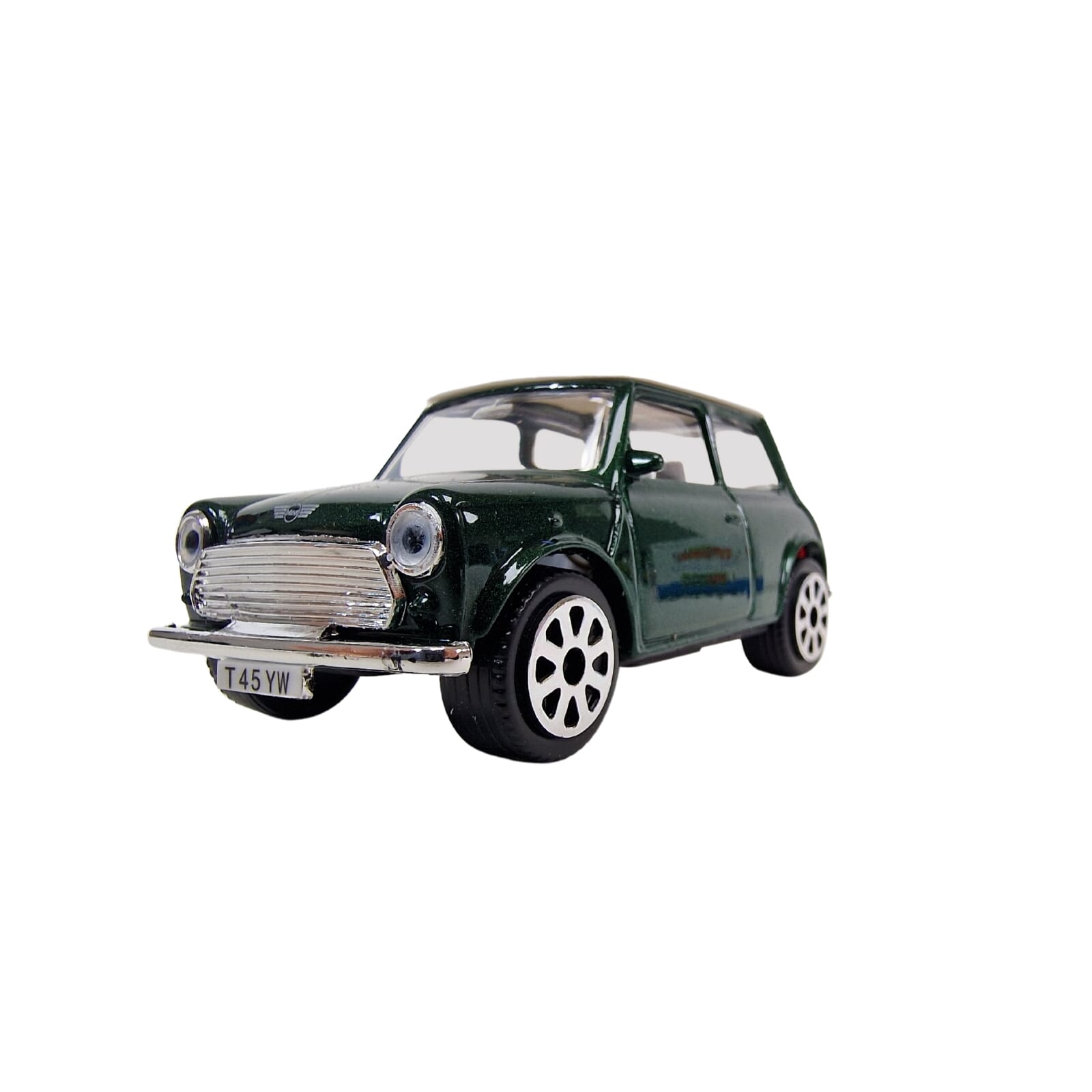 Mini Cooper Diecast Model 1:18 scale Beige Bburago