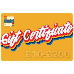 Mini Model Shop Gift Certificate