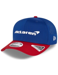 McLaren Race Special USA 9FIFTY Stretch Snap Curved Peak Cap in Blue Small/Medium