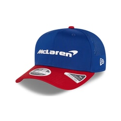 McLaren Race Special USA 9FIFTY Stretch Snap Curved Peak Cap in Blue Small/Medium